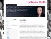 Tablet Screenshot of katherine-heath.com